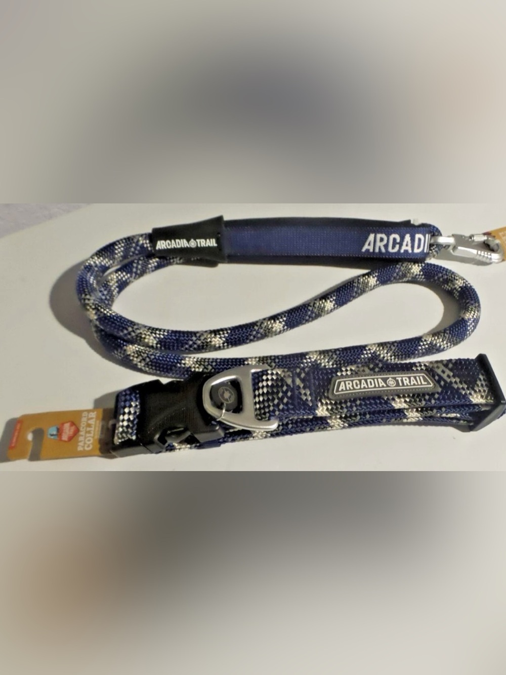 Arcadia Trail Dog Leash and Collar - Large NWT